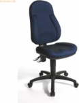 Topstar B&uuml;rodrehstuhl Wellpoint 10 blau ohne Armlehnen