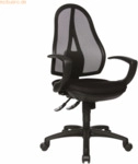 Topstar B&uuml;rodrehstuhl Open Point SY Op20QG20 mit Armlehnen Q3 schwarz
