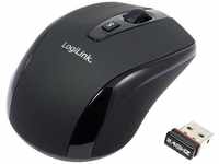 LogiLink LogiLink optische Maus, Wireless, 800/1600dpi, schwarz