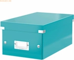 Leitz Ablagebox Click & Store DVD eisblau