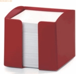 6 x Durable Zettelkasten Trend 10x10x10,5cm rot