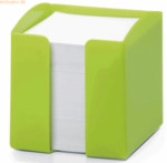 6 x Durable Zettelkasten Trend 10x10x10,5cm gr&uuml;n