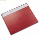 L&auml;ufer Schreibunterlage Durella DS 52x65 cm rot