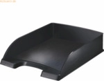5 x Leitz Briefablage Style A4 Kunststoff satin schwarz