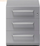 Bisley Rollcontainer Note NWA Stahl 3x Materialschub HxBxT 495x420x565