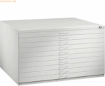 CP Flachablageschrank 7201000S10183 760x1350x960mm lichtgrau