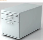 mcbuero.de Rollcontainer Solid TC mit H&auml;ngeregistratur BxTxH 428x800x5