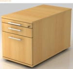 mcbuero.de Rollcontainer Solid TC mit H&auml;ngeregistratur BxTxH 428x800x5