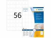 Herma 8044, HERMA Anhänger 30x37 mm weiß Papier/Folie/Papier perforiert nicht kleb