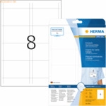 HERMA Einsteck-Namensschilder A4 90x60mm 200 St&uuml;ck (25 Blatt)