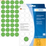 HERMA Vielzweck-Etiketten 19mm gr&uuml;n VE=1280 St&uuml;ck