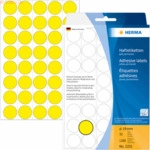 HERMA Vielzweck-Etiketten 19mm gelb VE=1280 St&uuml;ck