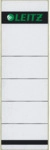 Leitz Ordnerr&uuml;ckenschilder 61x191mm selbstklebend hellgrau (wei&szlig;) VE=1