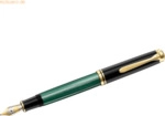 Pelikan Kolbenf&uuml;llhalter Souver&auml;n M800 Feder M schwarz/gr&uuml;n