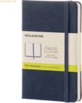 Moleskine Notizbuch Pocket A6 blanko Hardcover 96 Blatt saphir