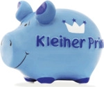3 x KCG Spardose Schwein -Kleiner Prinz- - Keramik klein.