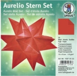 Ludwig B&auml;hr Faltbl&auml;tter Aurelio Stern Transparentpapier 115g/qm 15x15c