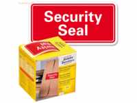 Avery Zweckform Sicherheitssiegel Security Seal auf Rolle 78x38mm rot