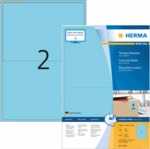Herma Etiketten 199,6x143,5 mm blau Papier matt VE= 200 St&uuml;ck