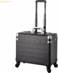 Alumaxx Pilotenkoffer Pandora 470x360x250mm Aluminium schwarz