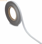 Maul Kennzeichnungsband magnetisch 10m x 1cm wei&szlig;