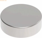 Maul Neodym-Scheibenmagnet 3x10mm 2000 g hellsilber VE=10 St&uuml;ck