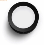 Signify Philips Actea LED Wandleuchte 1x12W Schwarz