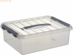 Sunware Aufbewahrungsbox mit Deckel 10 Liter 300x110x400mm transparent