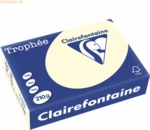 4 x Clairefontaine Kopierpapier Trophee A4 210g/qm VE=250 Blatt elfenb