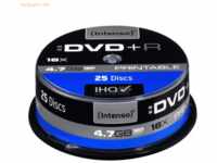 k.A. DVD-Rohlinge DVD+R 4,7GB/16x bedruckbar auf Spindel VE=25 Stück