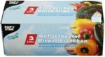 PapStar Gefrierbeutel - 3 L LLDPE-Folie transparent 75 St&uuml;ck Verschlus