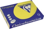 5 x Clairefontaine Kopierpapier Trophee A4 120g/qm VE=250 Blatt sonne/