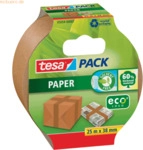 8 x Tesa Packband tesapack ecologo 38mmx25m Papier braun