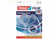 7 x Tesa Klebefilm tesafilm kristall-klar 15mmx10m 1x Rolle+EasyCut Ha