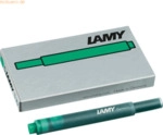 Lamy Gro&szlig;raumtintenpatrone T10 gr&uuml;n VE=5 St&uuml;ck
