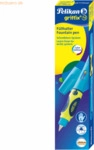 Pelikan F&uuml;llhalter griffix neon Fresh Blue Feder L Linksh&auml;nder Faltsch