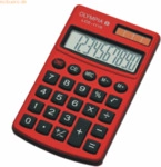 Olympia Taschenrechner LCD-1110 RD 10-stellig Batterie/Solar-Betrieb r