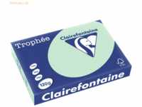 5 x Clairefontaine Kopierpapier Trophee A4 120g/qm VE=250 Blatt hellgr