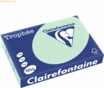 5 x Clairefontaine Kopierpapier Trophee A4 120g/qm VE=250 Blatt hellgr