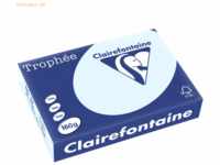 4 x Clairefontaine Kopierpapier Trophee A4 160g/qm VE=250 Blatt hellbl