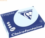4 x Clairefontaine Kopierpapier Trophee A4 160g/qm VE=250 Blatt hellbl