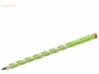 12 x Stabilo Dreikant-Bleistift Easygraph B grün
