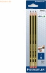 10 x Staedtler Bleistift Noris HB mit Tipradierer 3 St&uuml;ck auf Blisterk