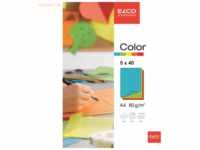 Elco Büropapier A4 210x297mm 5 Farben gemischt Papier 80 g/qm VE=5x40