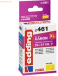 edding Druckerpatrone kompatibel mit Canon No. 571XL (CLI-571XL) yello