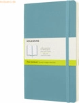 Moleskine Notizbuch Large A5 blanko Softcover riffblau