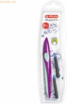 3 x Herlitz Tintenroller my.pen lila/minze