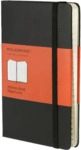 Moleskine Adressbuch Pocket A6 liniert mit Register Hardcover schwarz
