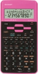 Sharp Schulrechner EL-531 TH-PK 273 Funktionen, Batterie, Pink