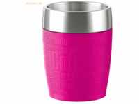 Emsa Isolierbecher Travel Cup 0,2l himbeer/silber